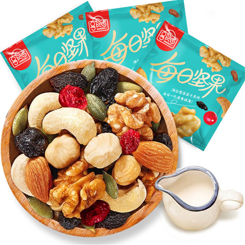 良品铺子每日坚果散装供应商干果休闲食品坚果零食良品铺子 16g/袋