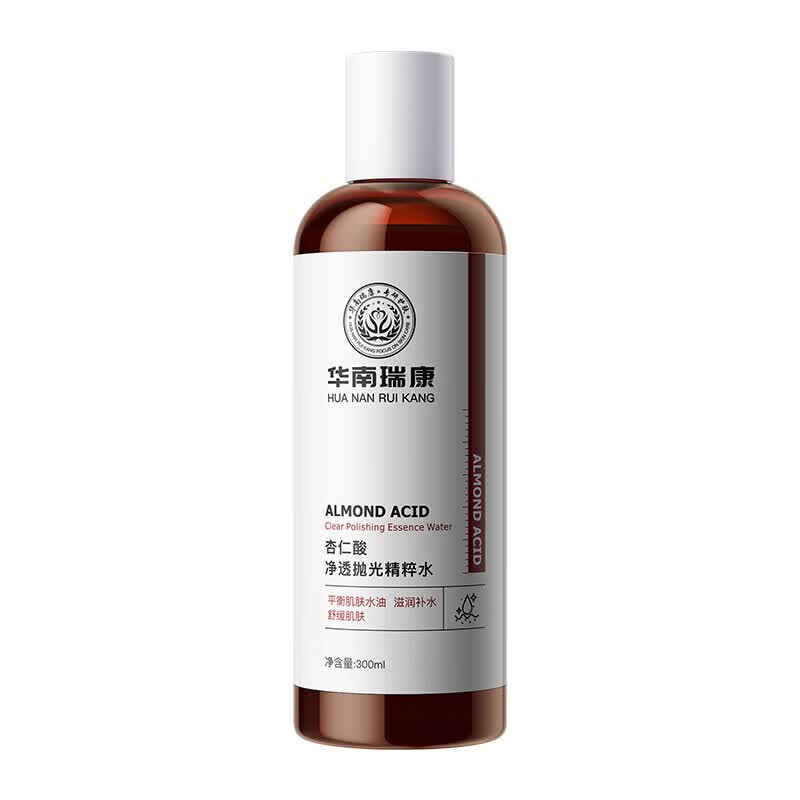 雪柔雅华南瑞康杏仁酸抛光水精粹水舒缓粉刺保湿爽肤水 300ml 杏仁酸净透抛光精粹水