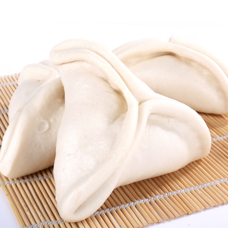 味巴哥山东特产纯大碱戗面糖三角农家手工自制糖三角包子糖馒头16个