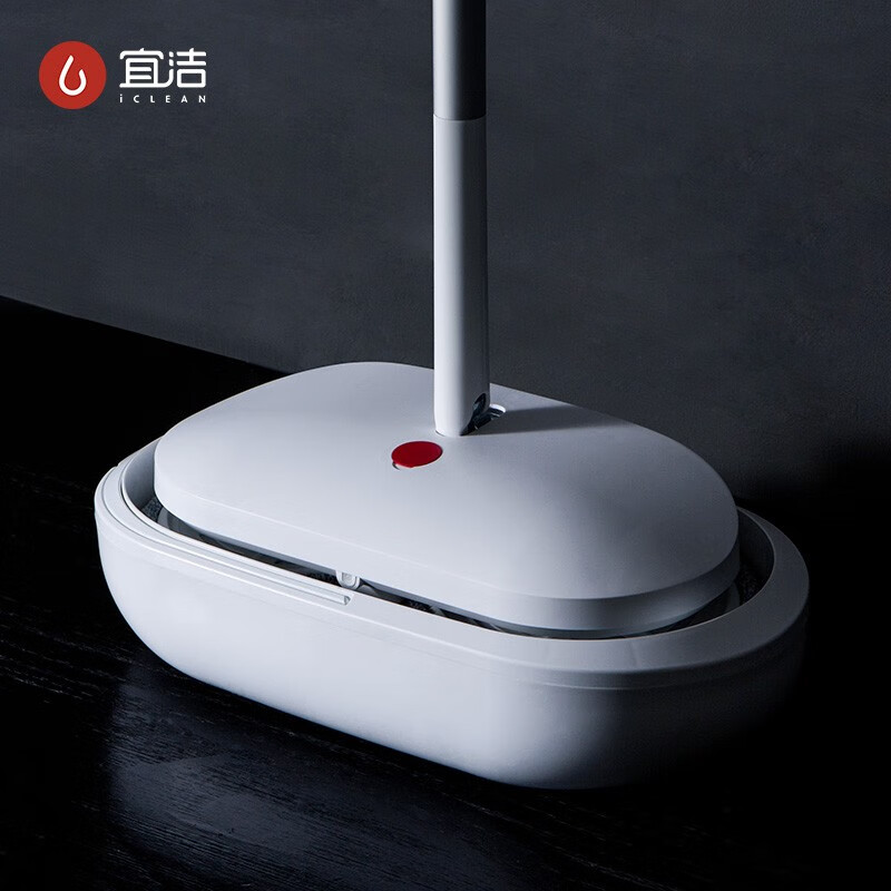 宜洁电动拖把 扫地一体机 家用拖地擦地机  全自动清洁非蒸汽 吸尘器伴侣 地板打蜡清洁机 擦地机