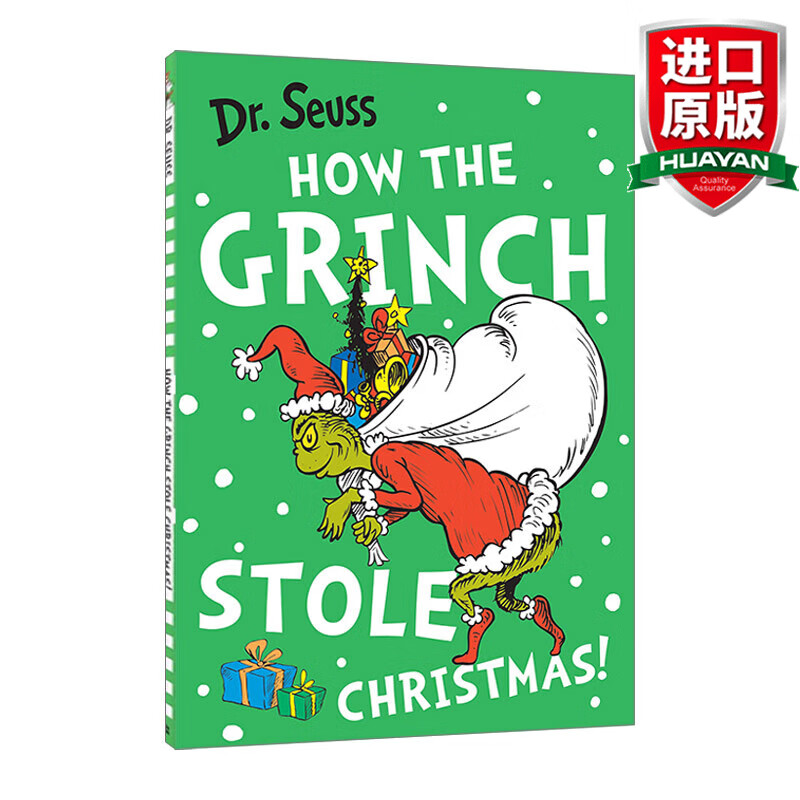 seuss — how the grinch stole christmas 英文原版 苏斯博士系列