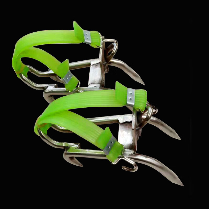 嘉贝拉爬树器第三代不锈钢五爪爬树器上树爬树工具猫爪防滑爬树神器 5