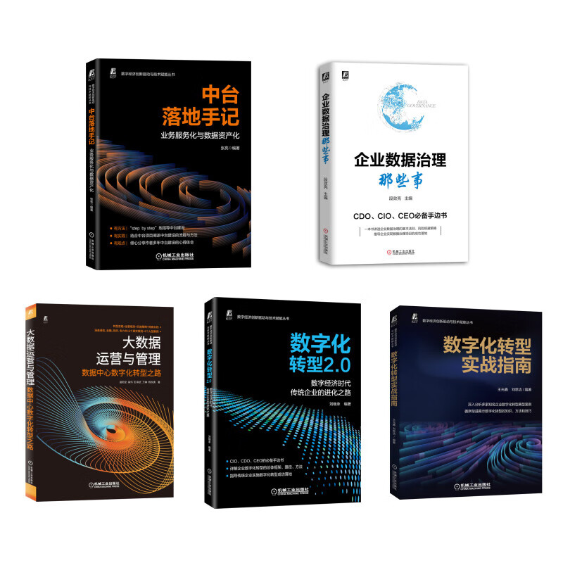 数字经济创新与技术赋能丛书（京东套装共5册） epub格式下载