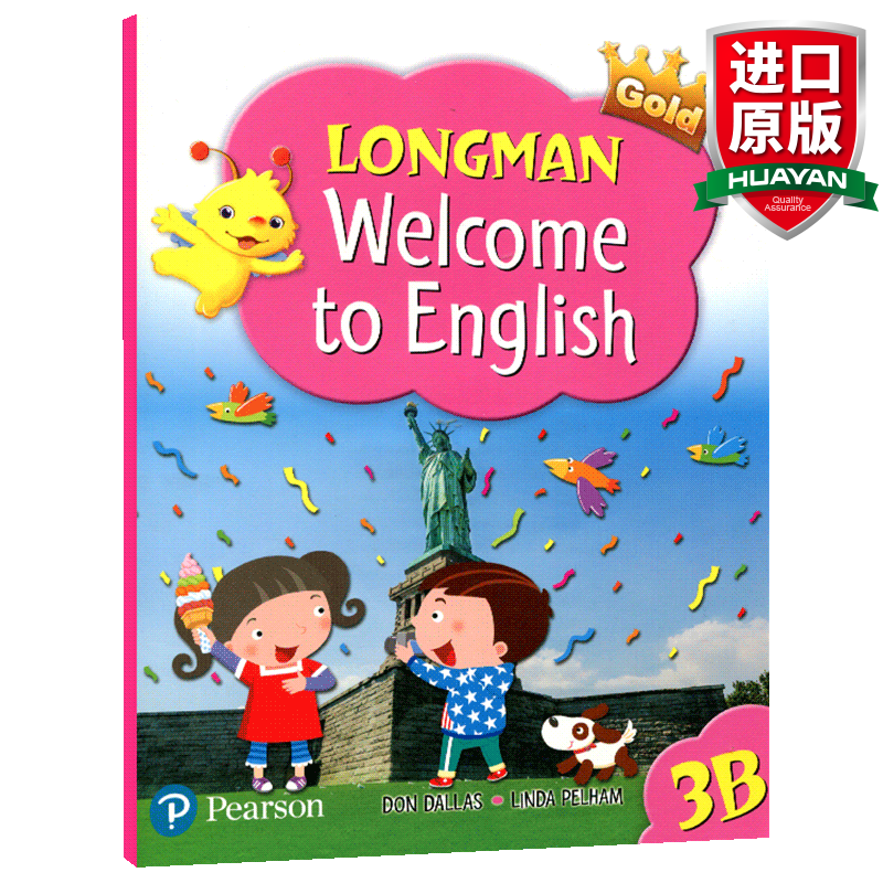 英文原版 香港朗文培生少儿英语教材 Longman Welcome to English 三年级下册 全英文版