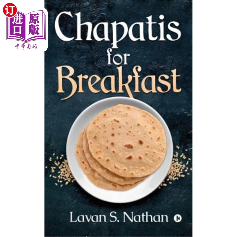 海外直订chapatis for breakfast 早餐茶巴提斯