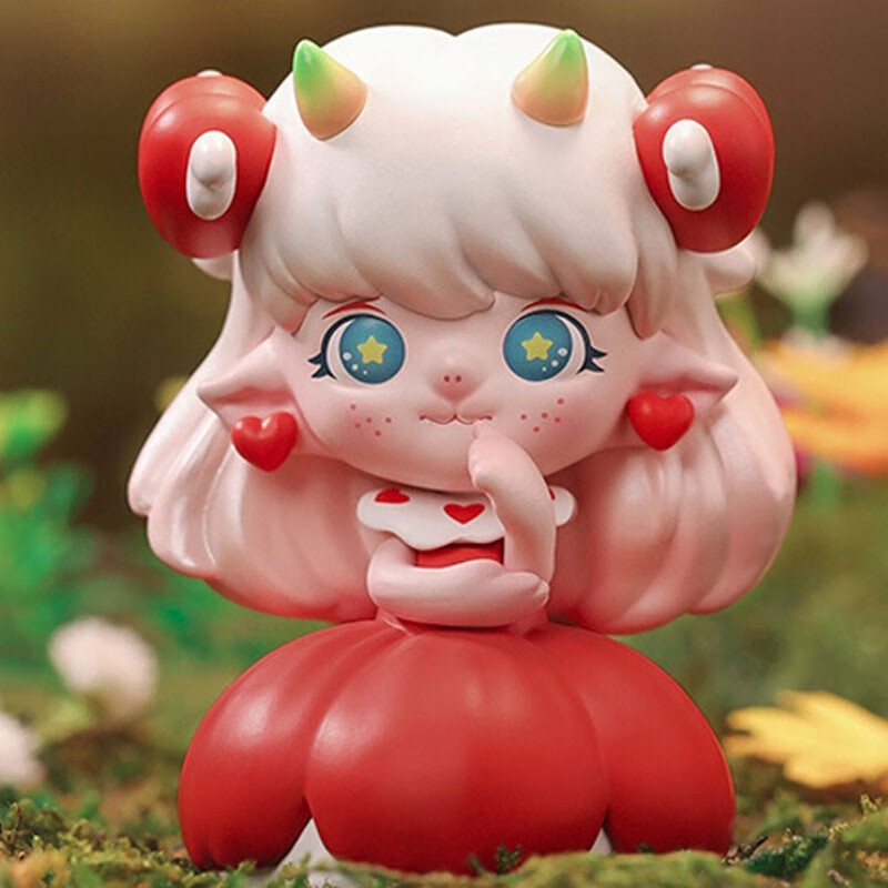 盲集zoe花语星座盲盒手办桌面摆件玩具摆件生日礼物 zoe花语星座随机