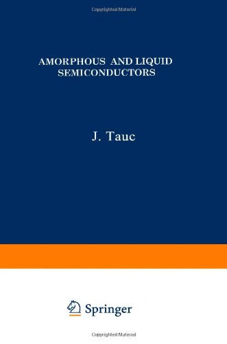 预订 amorphous and liquid semiconductors