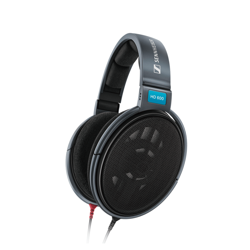 森海塞尔 HD600 耳罩式头戴式动圈有线耳机 黑色 6.3mm
