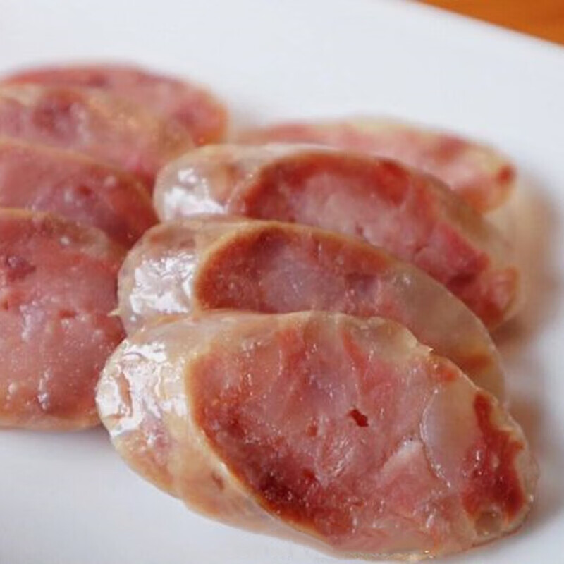 虎钢馋老妈自制香肠腊肠浙江台州临海特产土猪肉灌肠开卖年货500克