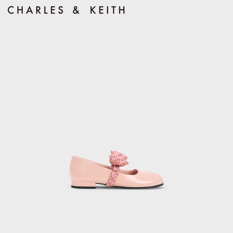 CHARLES&KEITH疯狂动物城系列：儿童蝴蝶结娃娃鞋 粉红色Pink 26使用感如何?
