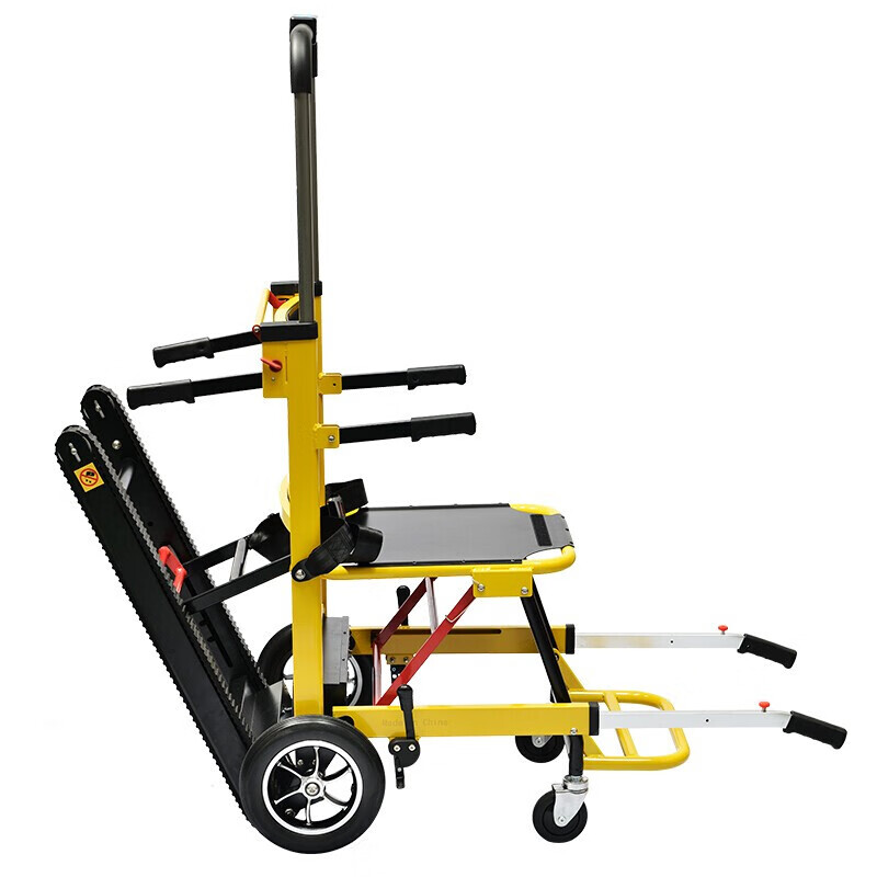 电动爬楼轮椅可上楼梯爬楼机铝合金平地轮椅折叠便携履带式爬楼智