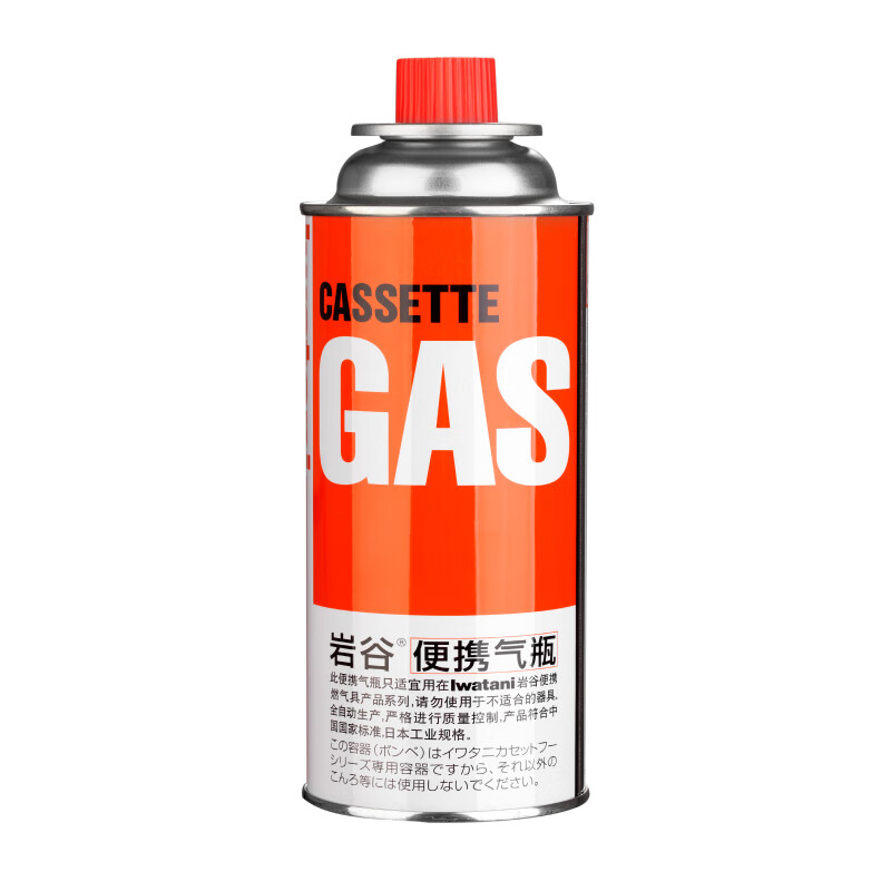 岩谷(iwatani)便携卡式炉气瓶户外液化气露营丁烷瓦斯燃气瓶防爆原装