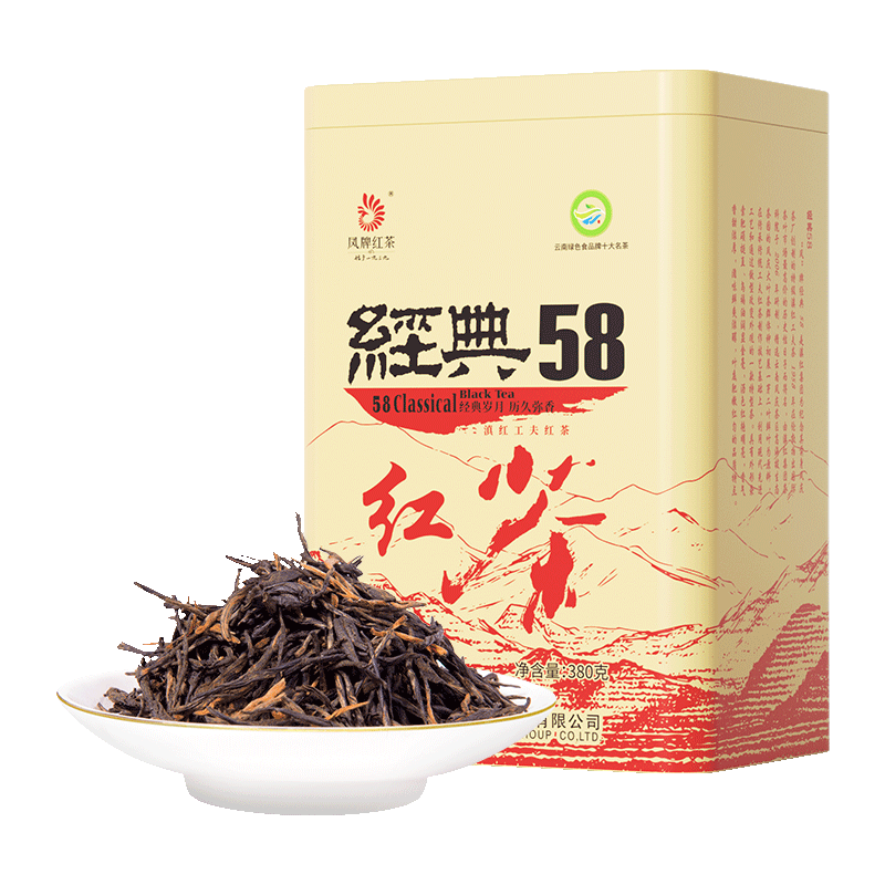 凤牌 特级 经典58 红茶 380g 罐装