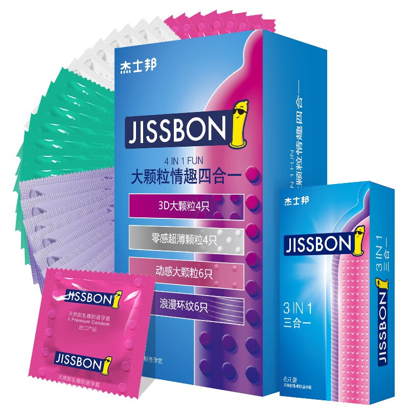 杰士邦超薄避孕套3D大颗粒安全套价格走势及评测