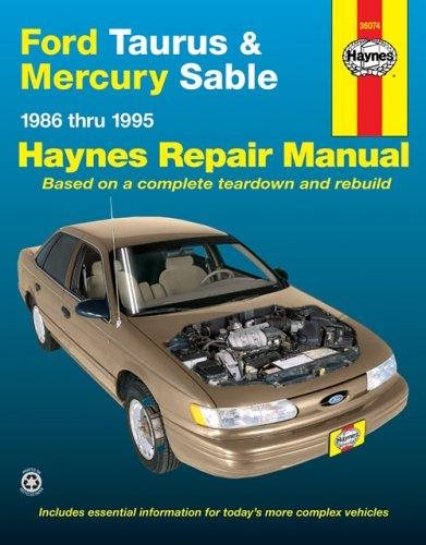 预订 Ford Taurus & Mercury Sable (1986-1995) Haynes Repair Manual (USA)