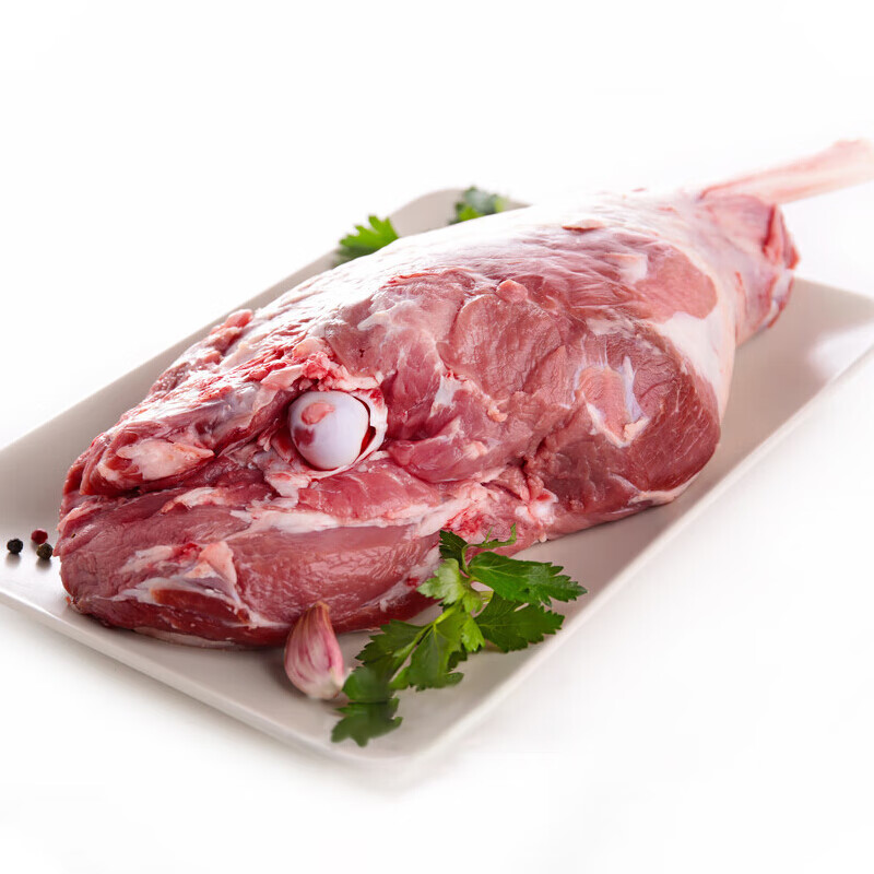 羊后腿整条约6斤带骨羊腿肉羊肉新鲜内蒙古羊后腿羊后大腿秋冬季羊肉