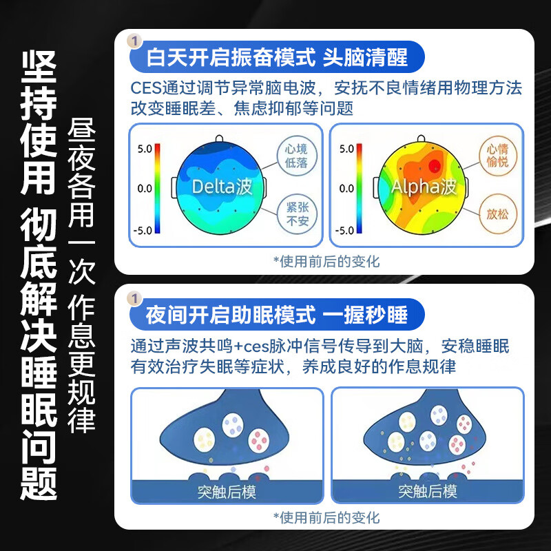 康佳睡眠仪助睡眠神器手握式失眠解压电子睡眠按摩仪器送长辈礼物 【液晶款】一握就困+智能定时