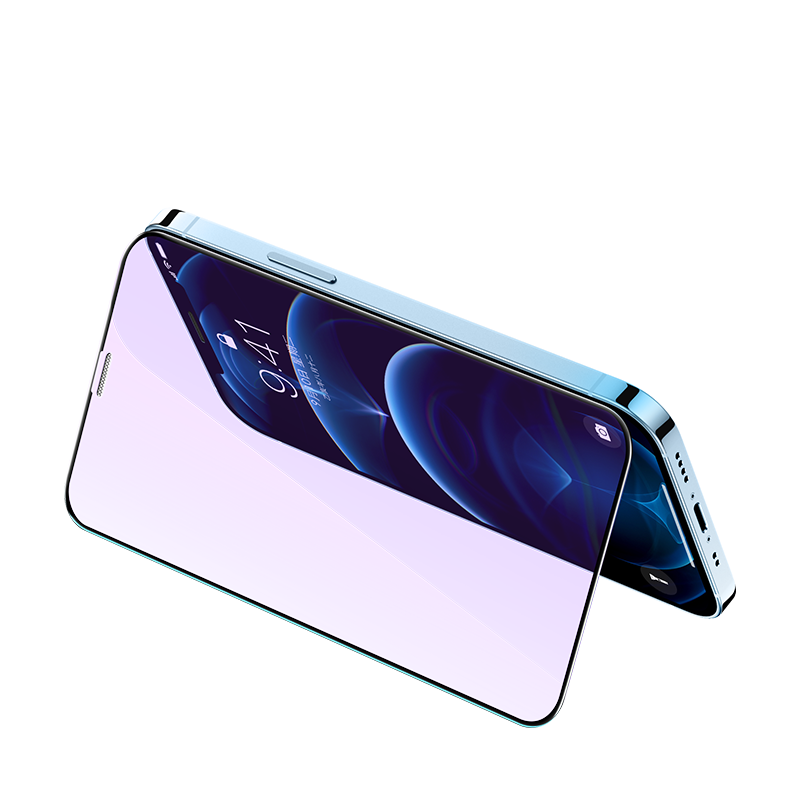 适用苹果12钢化膜防尘膜全屏防窥隐私保护防爆手机贴膜 12/12 pro 全