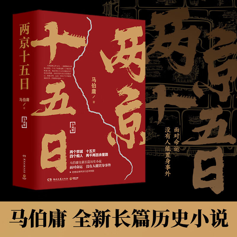 两京十五日 马伯庸的书新书作品全集 洛阳古董局中局长安十二时辰风起
