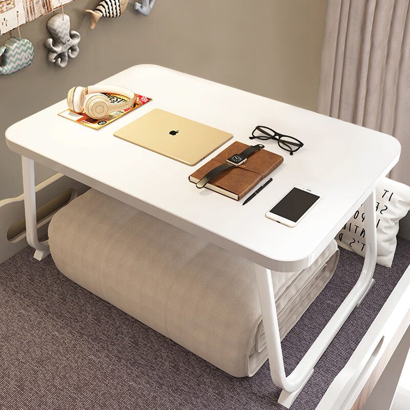 易漫 笔记本电脑桌宿舍飘窗懒人床上书桌折叠简约小桌子学习防倾倒 怎么看?