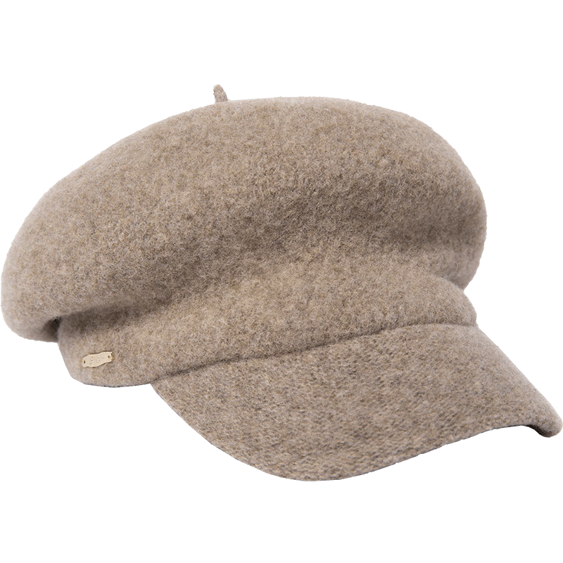 SiggiSI93253帽子女秋冬日系百搭绵羊毛贝雷帽价格走势及推荐|什么软件能查贝雷帽最低价