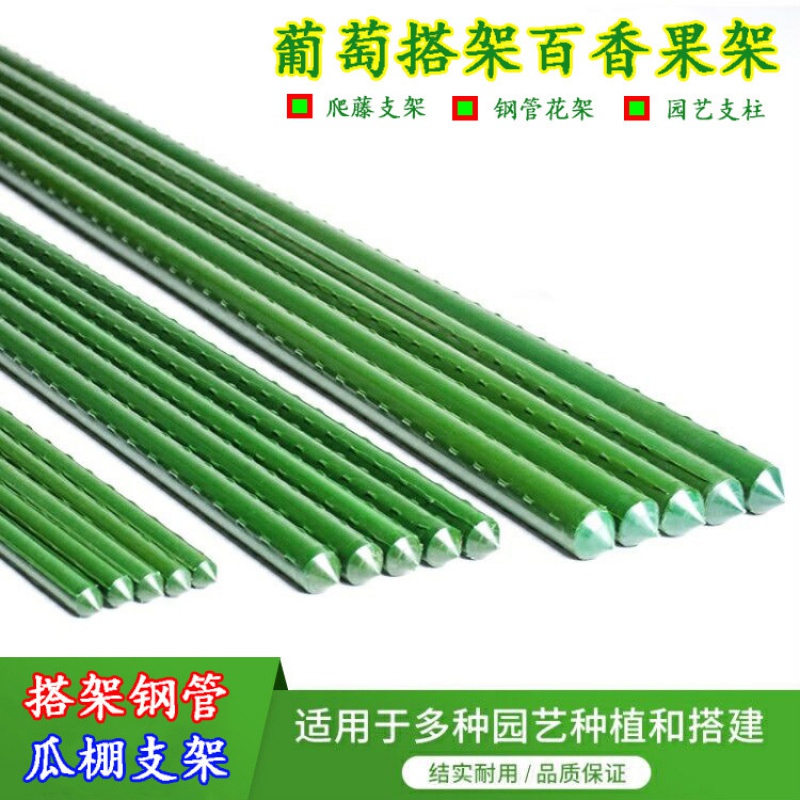 山头林村黄瓜架杆葡萄黄瓜豆角种植搭架钢管种菜支架花架杆户外爬藤