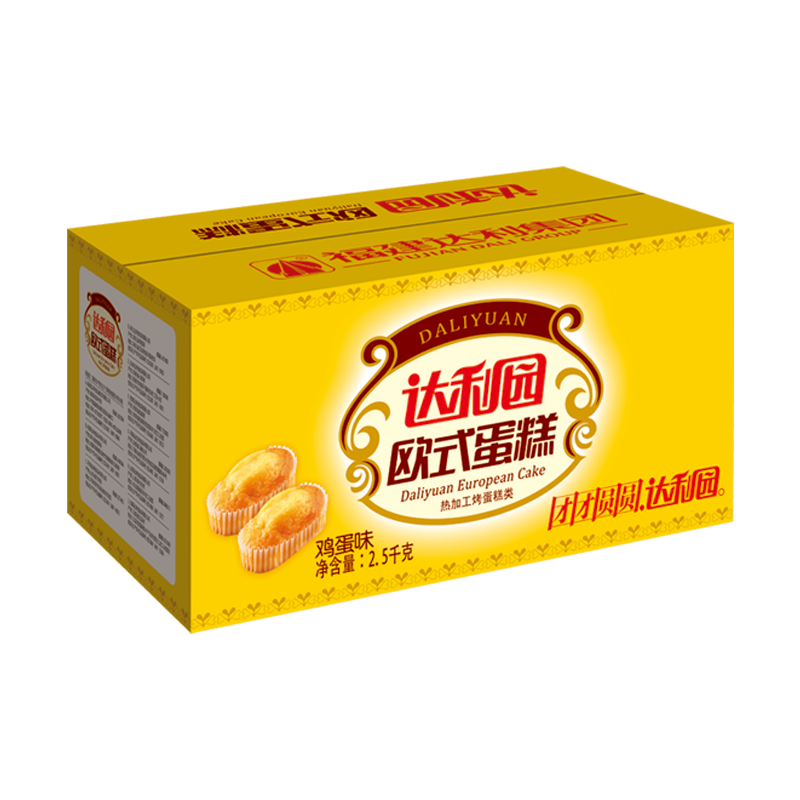 查找最低价，历史价格走势，销量趋势——达利园欧式蛋糕鸡蛋味5斤箱装大礼包|什么软件能查饼干蛋糕最低价