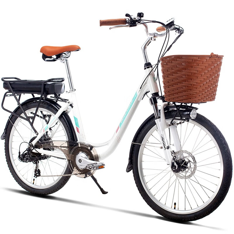 希骐msebike24寸新国标可拆锂电池助力自行车电单车城市电动车铝合金