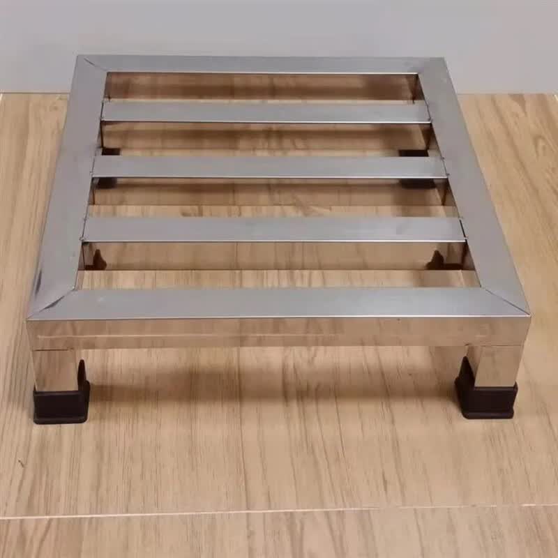 睿思峻博洗衣机托盘  不锈钢加厚托架洗衣机冰箱花架托盘托架底座脚架