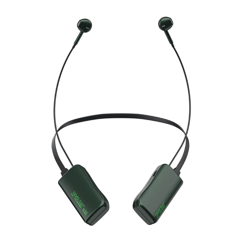 声卡主播专用耳返户外挂脖式无线耳塞耳麦 单耳机(需搭配发射器使用)