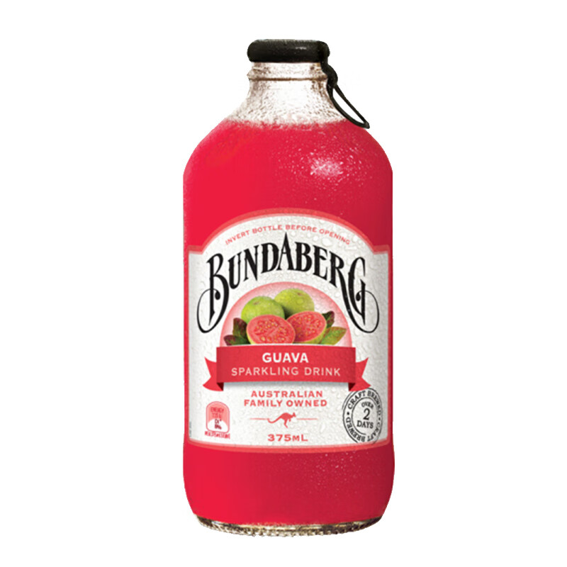 宾得宝（Bundaberg）含气果汁饮料澳洲进口网红碳酸饮料 375ml*6瓶随机/混拼/备注口味主图6