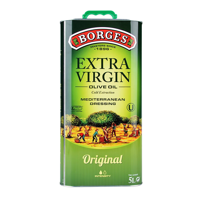 ������BORGES���ؼ���եԭװ���������ʳ���� ���˽�����ʳ 5L*1��