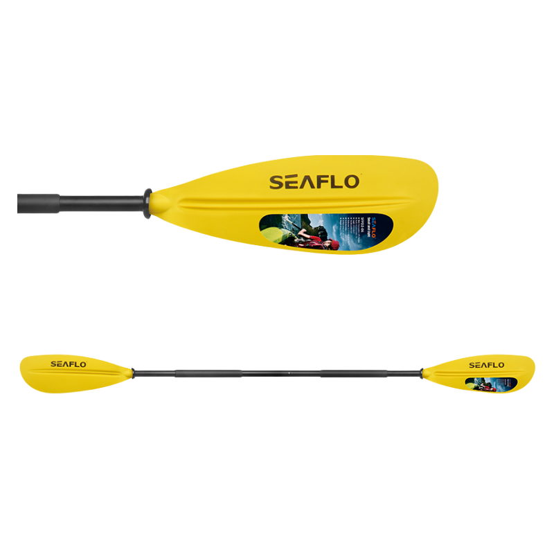seaflo outdoor船桨划船浆皮划艇桨双头桨独木舟桨 折叠 法式品牌防滑