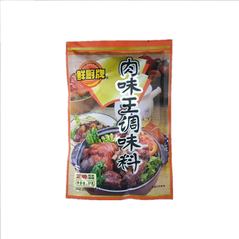 食芳溢海鲜王 肉味王180克袋装调味料 卤菜 炒菜 家庭餐饮 1袋鲜厨肉