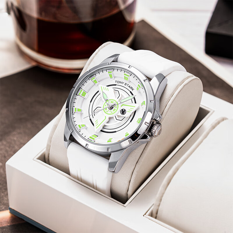 漫威(marvel)手表男女初高中学生腕表防水夜光石英表旋转表盘联名国表