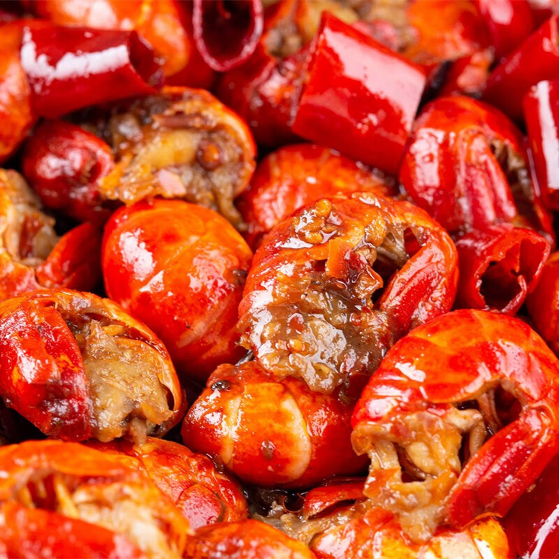 荆品名门麻辣小龙虾新鲜麻辣虾尾湖北特产虾球香辣食250g现剥龙虾尾 1250g 麻辣味 5盒*250g