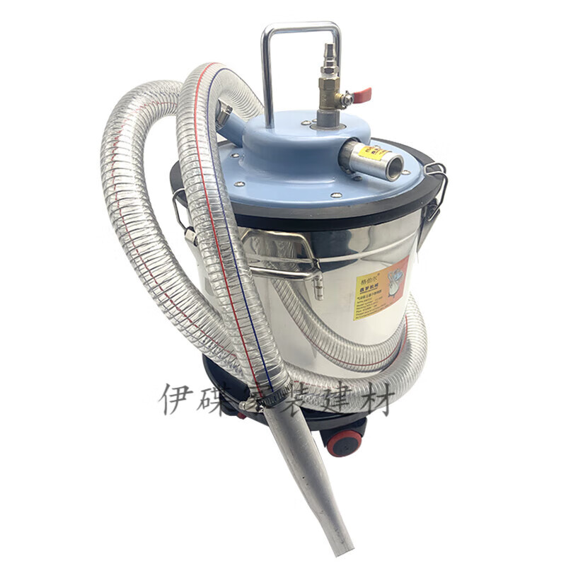 惠利得气动真空吸尘机器工业专用吸粉尘机吸油铁屑粉尘灰沙防爆集尘桶