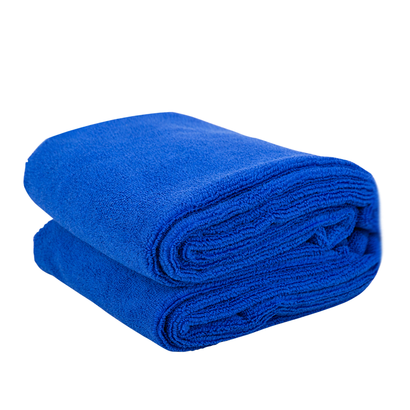 deli 得力 DL 得力工具 得力 细纤维洗车毛巾 车家两用加厚大号 160*60cm蓝色 DL8076