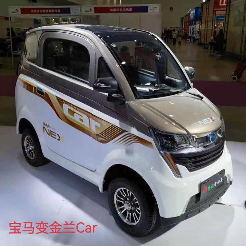 台骐电动四轮车博马电动车四轮电动车代步车电动汽车全封闭式电动车