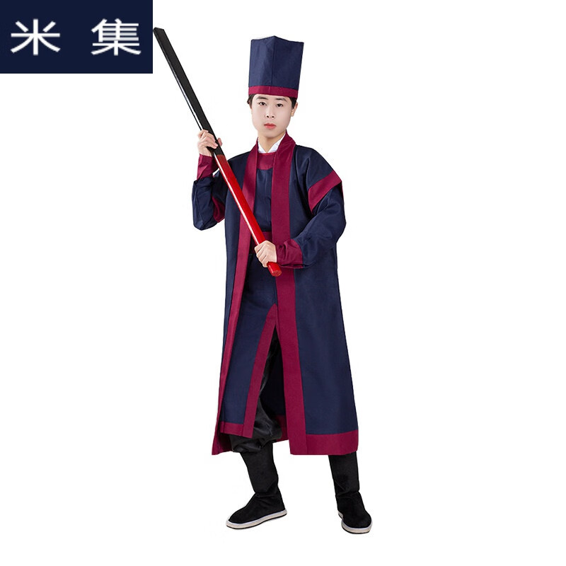 米集古装明朝官兵侍卫服轿夫捕快衙役服装年话会影视剧演出服七件套