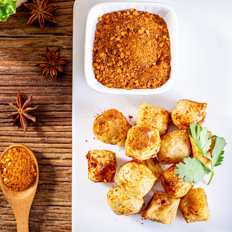 单山云南单山蘸水 家庭实惠装 五香辣椒面 烧烤油泼辣椒凉拌火锅干碟  单山蘸水400g