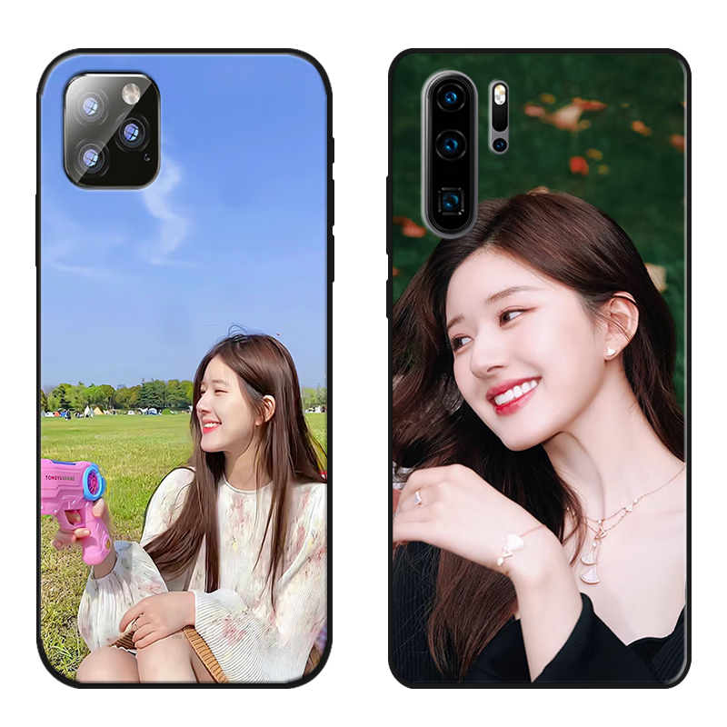 WENYAFF 动漫手机壳二次元适用苹果iPhone16 15 Pro Max玻璃14plus/13mini/12pro/11promax磨砂硅胶保护套 来图定做-私人照片定制-个性DIY订做-任意型号 硅胶软壳-下单留言手机型号和编号