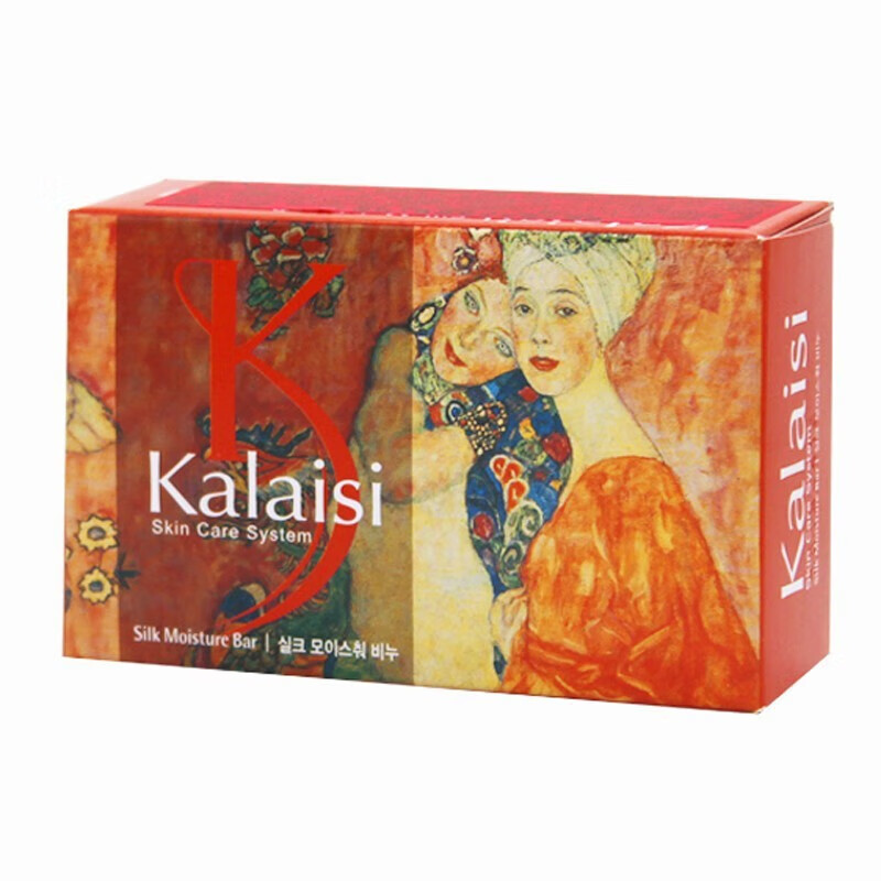 飘柔卡莱丝韩国进口卡莱丝香皂kalaisi名画精油洗脸沐浴 红色100g