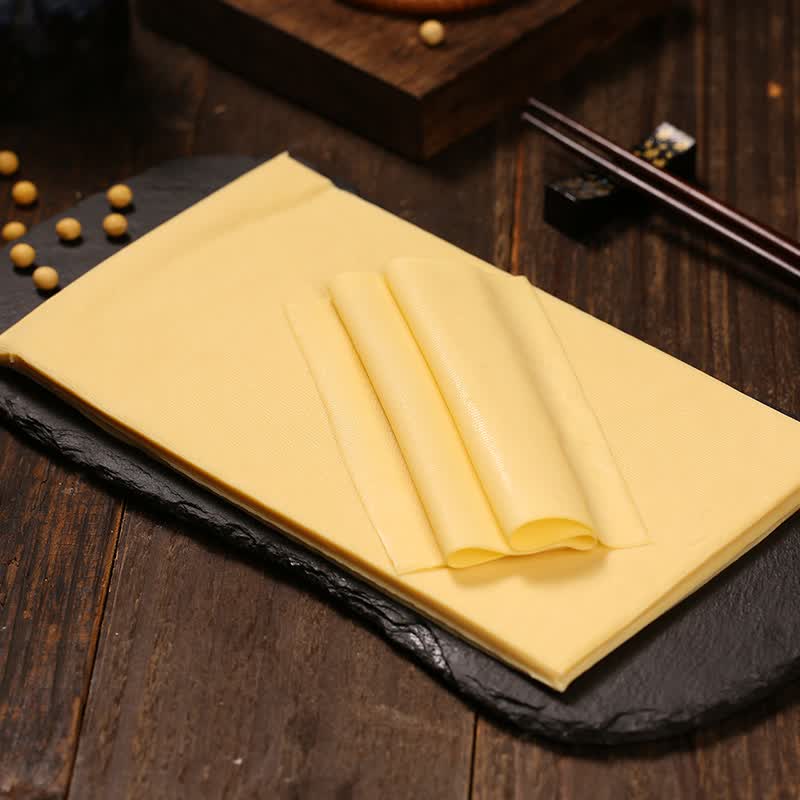 华田禾邦 锦州干豆腐400g 薄千张 火锅豆制品 新鲜冷冻豆腐皮怎么看?