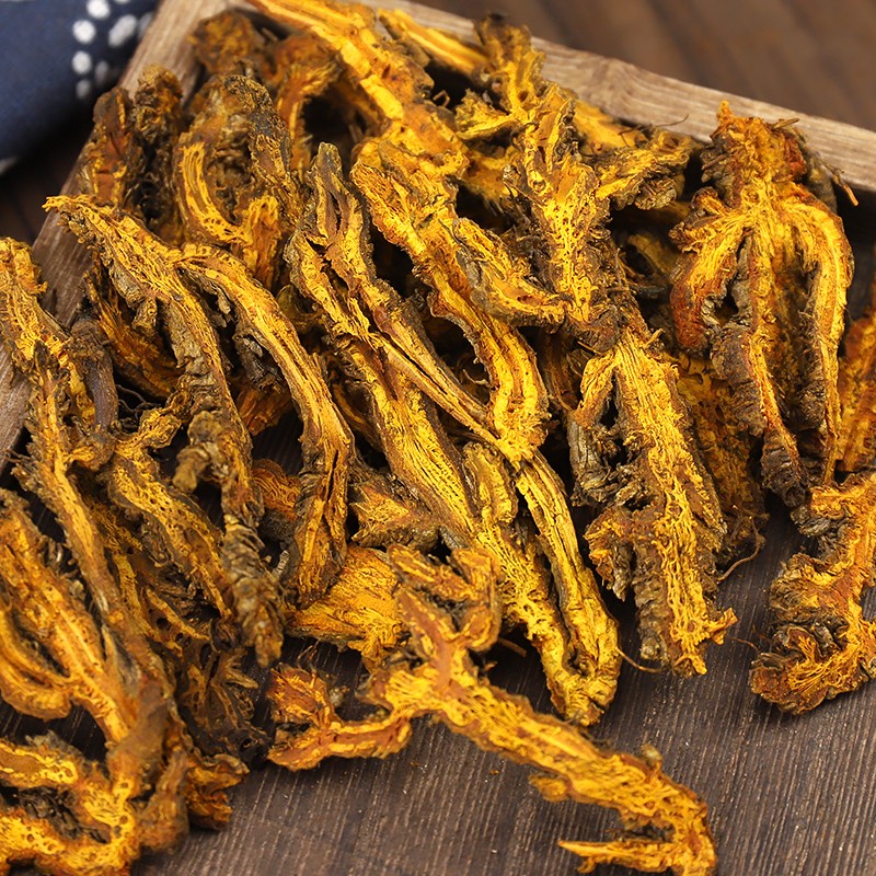 黄莲泡水泡茶500g中药散装药材四川鸡爪黄连中药材特级 川黄连50克/罐