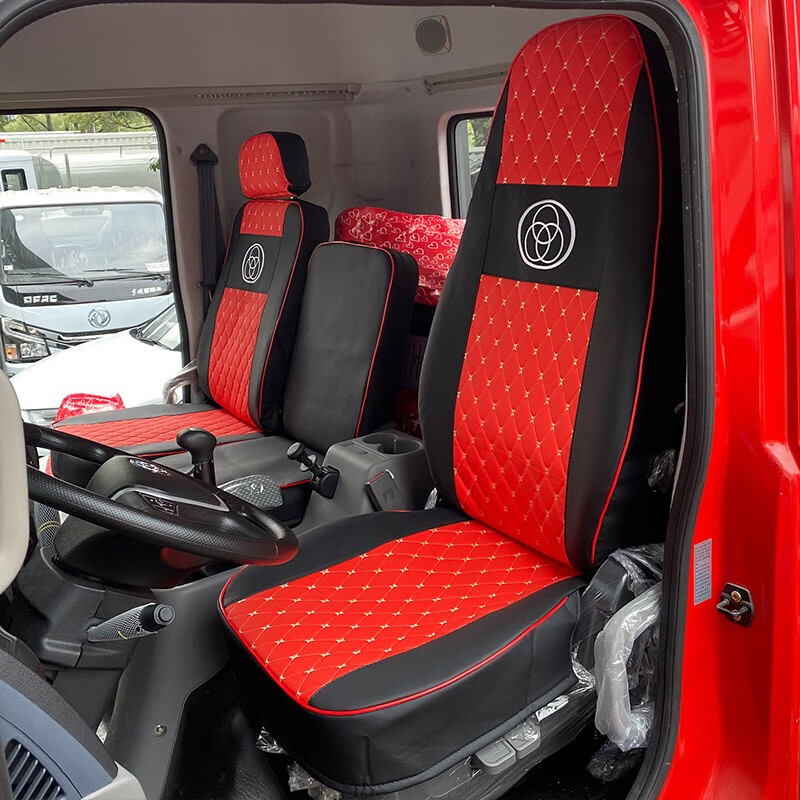 适用于三环十通昊龙t5 t260e t280e坐垫三环创客座套货车座椅套四季