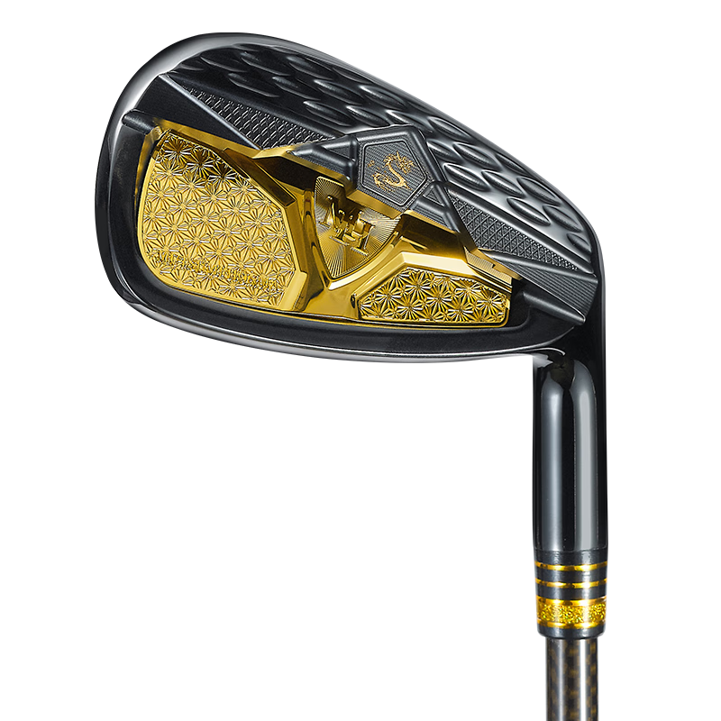 MHONMA日本高爾夫球桿男士878三星鐵桿組全套鍛造款 輕量化golf鐵桿組 三星鐵桿組5-9PAS 碳素 S