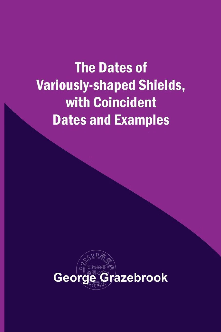 【2周达】预售 按需印刷 the dates of variously-shaped shields