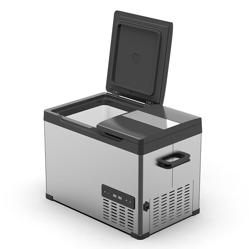 冰虎(alpicool)车载冰箱车家两用压缩机制冷cd45双开门冷冻冷藏自驾