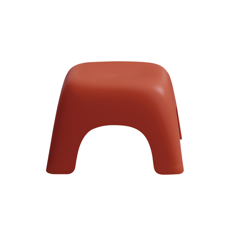 好尔塑料凳子加厚洗手垫脚凳宝宝小板凳浴室防滑脚踏凳登高凳 小号红色